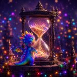 Dragonul Jev așteaptă visător începerea magicului joc. Imagine reprezentativă pentru recenzia cărții „Caraval” de Stephanie Garber. Metamorfoze.ro